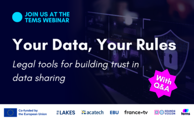 TEMS Webinar | Your Data, Your Rules: Legal tools for building trust in data sharing